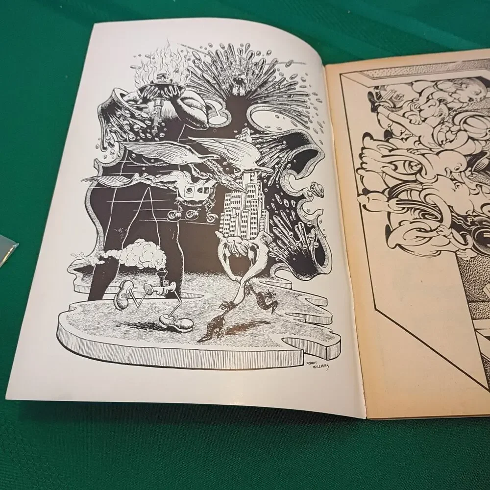 Zap Comix #4 Apex Novelties R. Crumb 2nd Printing Underground Comix Comic